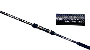 Спиннинговое удилище Xesta Light Game Rod Black Star Hard S910HX